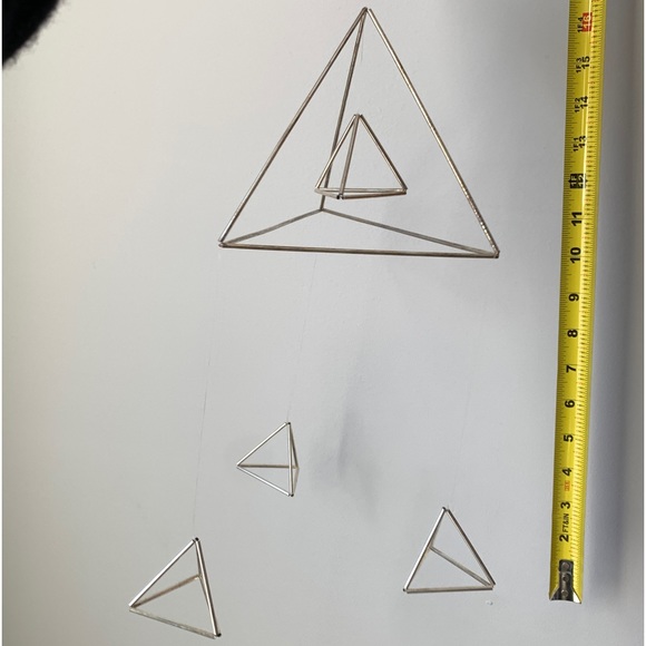 Silver Triangles Mobile - Picture 5 of 8